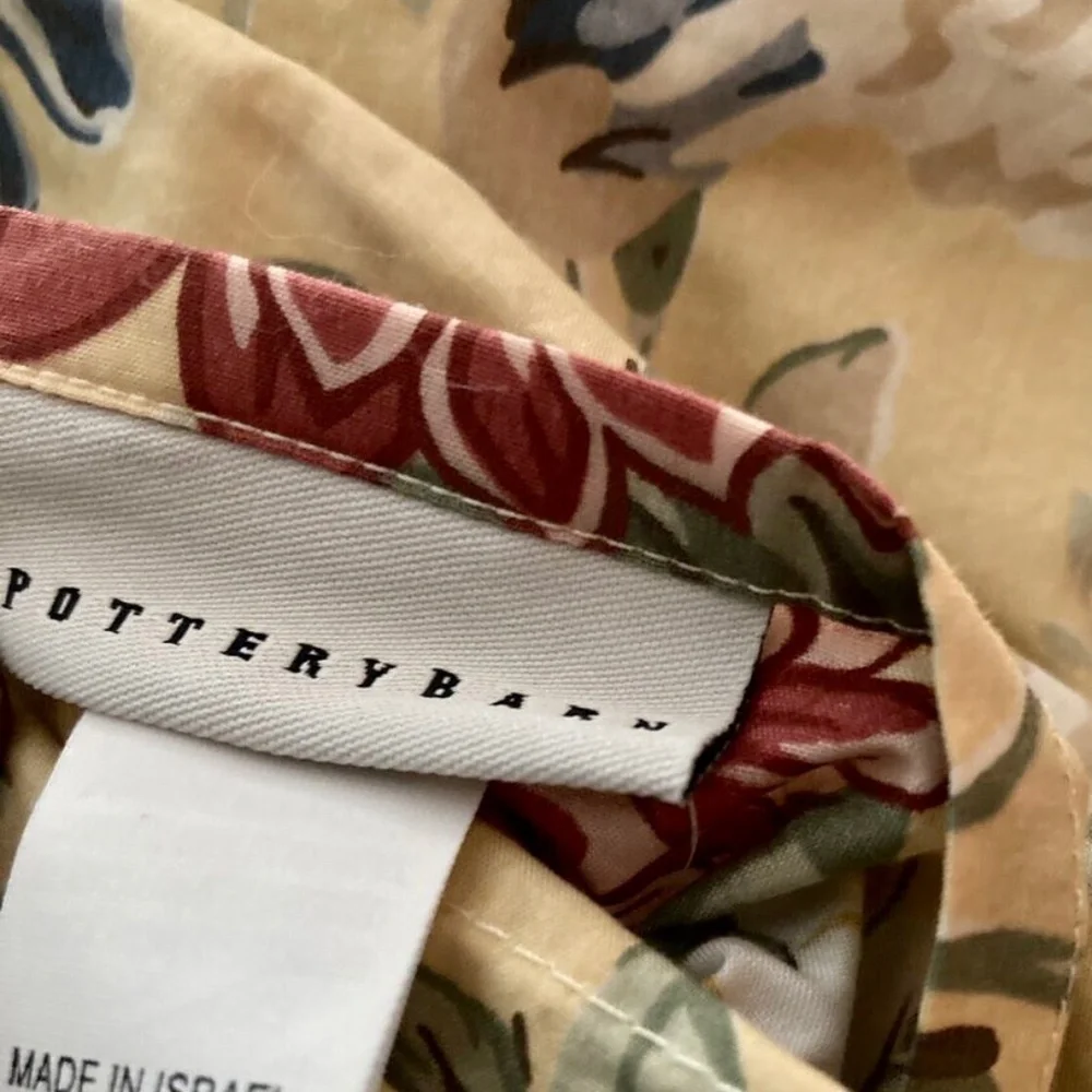 NWOT Pottery Barn Elodie duvet